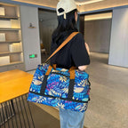 Canvas Printed Travel Bag - Luggage Travel Bags by Trendsi | Available at Handbags Specialist Headquarter