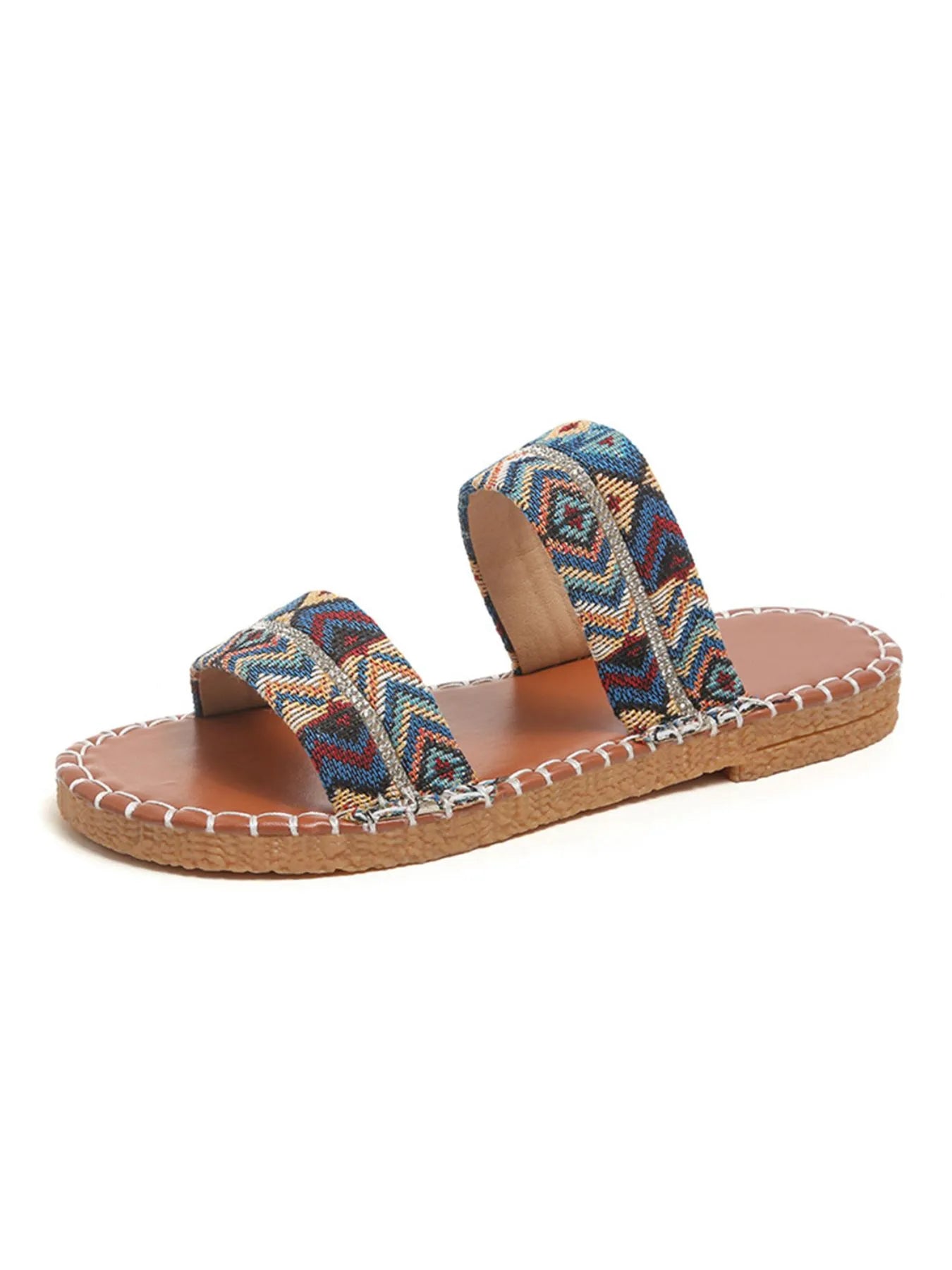 Double Strap Open Toe Sandals - Women Sandals by Trendsi | Available at Handbags Specialist Headquarter