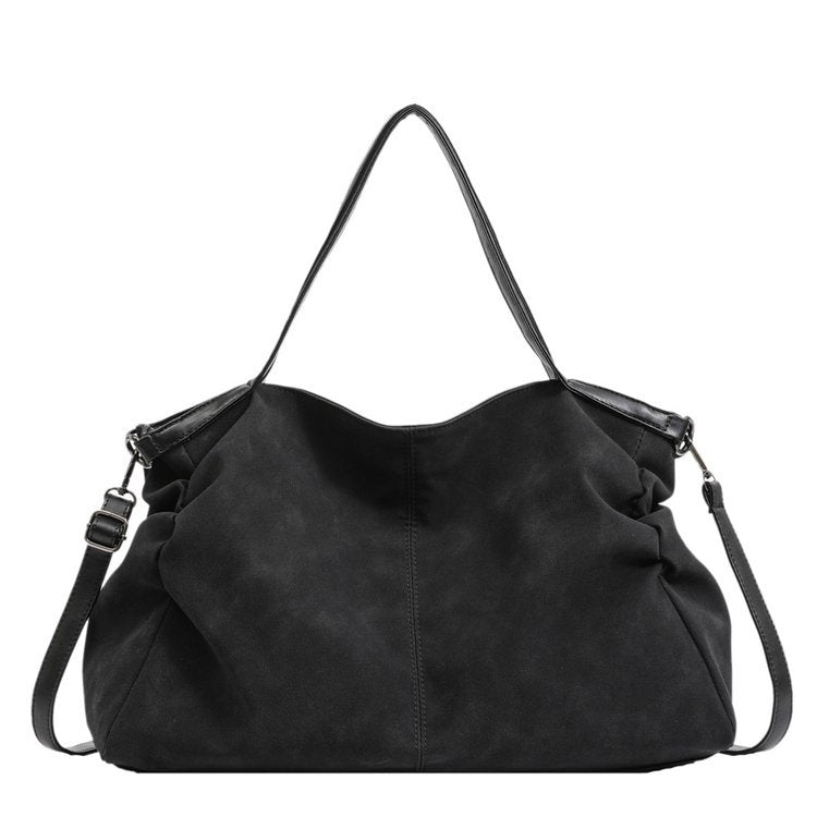 PU Leather Crossbody Bag - Fashionable Large Capacity Purse