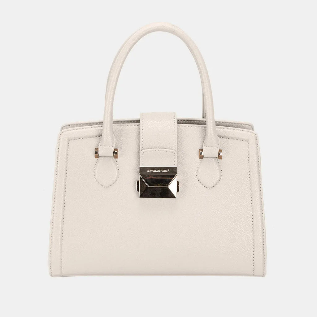 David Jones PU Leather Handbag - Tote Bag by Trendsi | Available at Handbags Specialist Headquarter