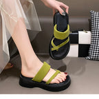 Multi-Strap Platform Sandals - Women Sandals by Trendsi | Available at Handbags Specialist Headquarter