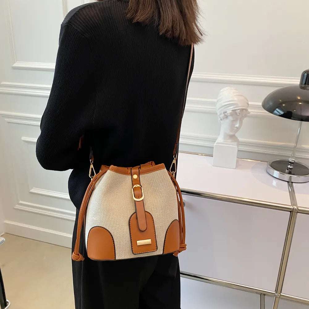 Straw Braided Adjustable Strap Crossbody Bag - Crossbody Bag by Trendsi | Available at Handbags Specialist Headquarter