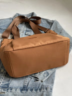 Nylon Solid Color Tote Bag - Tote Bag by Trendsi | Available at Handbags Specialist Headquarter