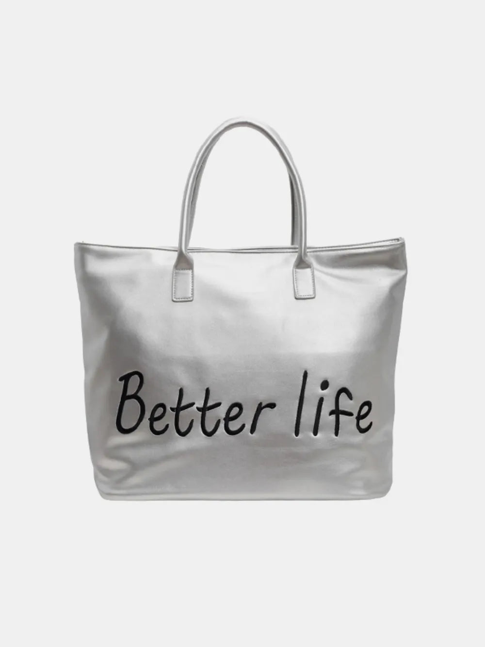 BETTER LIFE PU Leather Tote Bag - Tote Bag by Trendsi | Available at Handbags Specialist Headquarter