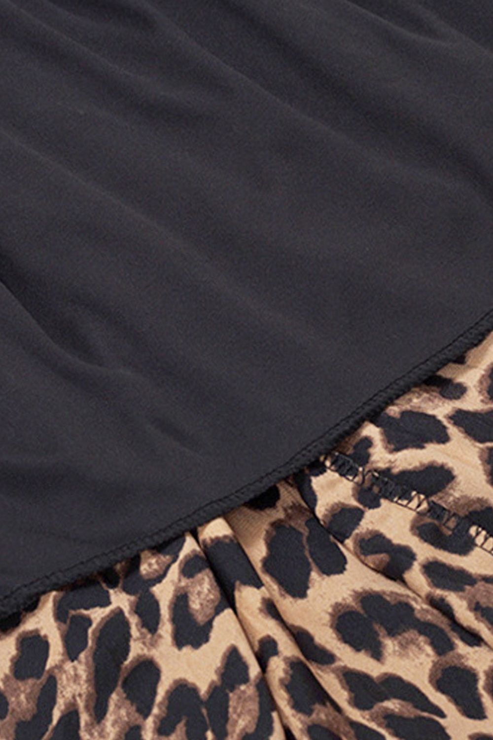 Plus Size Leopard Elastic Waist Midi Skirt -  by Trendsi | Available at Handbags Specialist Headquarter