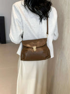 PU Leather Adjustable Strap Crossbody Bag - Crossbody Bag by Trendsi | Available at Handbags Specialist Headquarter