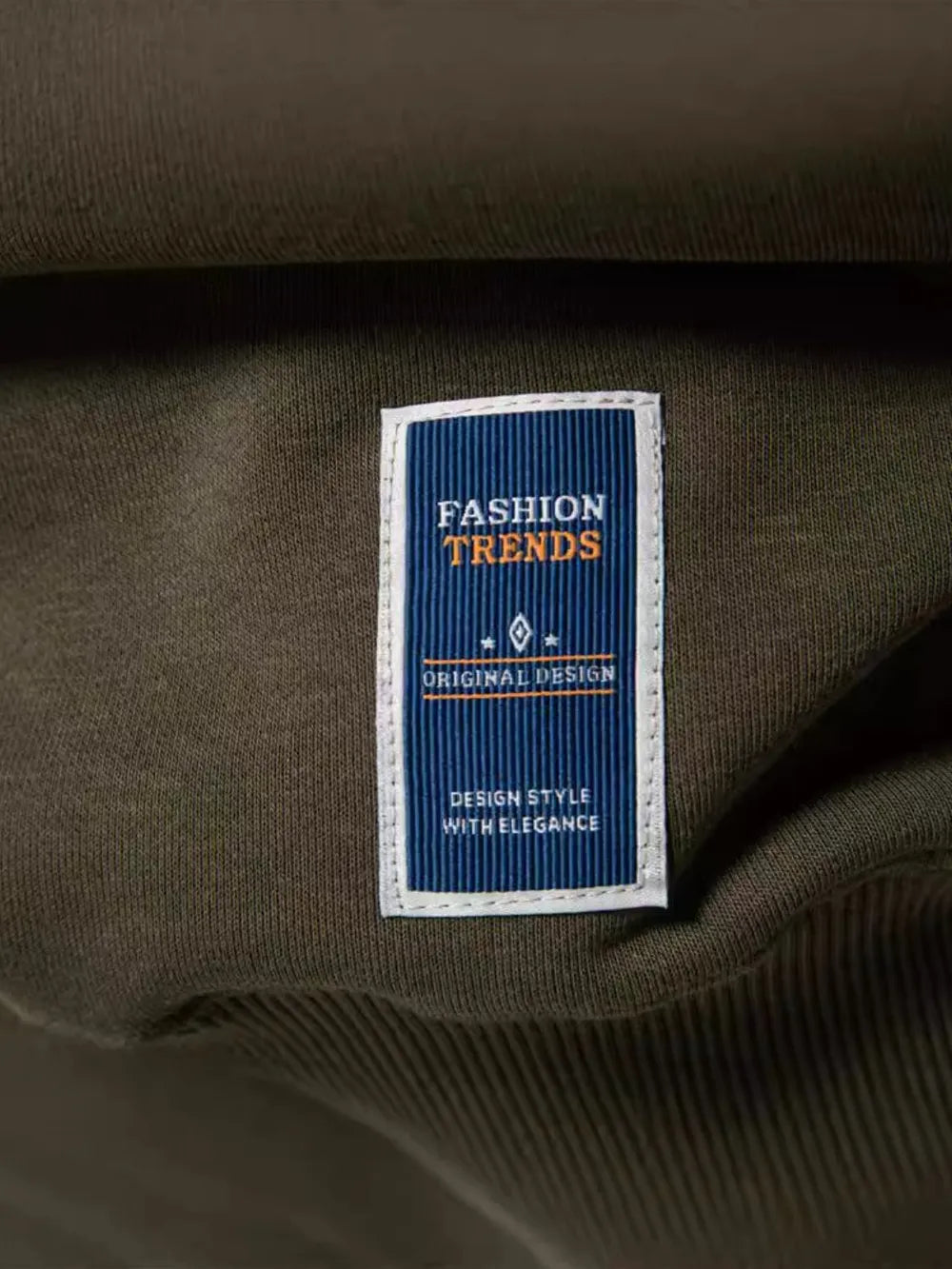 Men's Round Neck Long Sleeve Sweatshirt - Men's Sweatshirts by Trendsi | Available at Handbags Specialist Headquarter