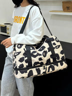 Oxford Cloth Leopard Travel Bag - travel-bag by Trendsi | Available at Handbags Specialist Headquarter