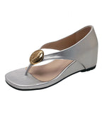 Toe Post Wedge Sandals - Women Sandals by Trendsi | Available at Handbags Specialist Headquarter