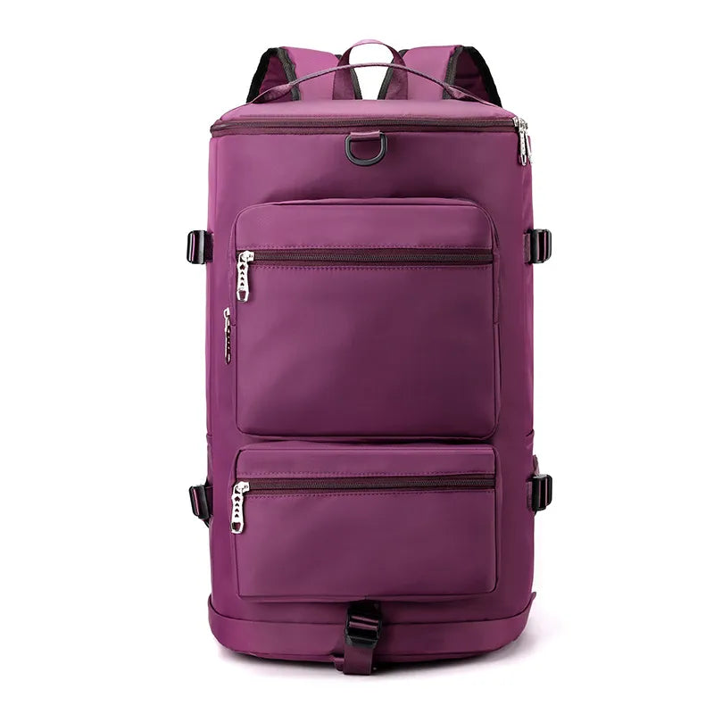 Multi Pocket Travel Backpack Bag - travel-bag by Trendsi | Available at Handbags Specialist Headquarter