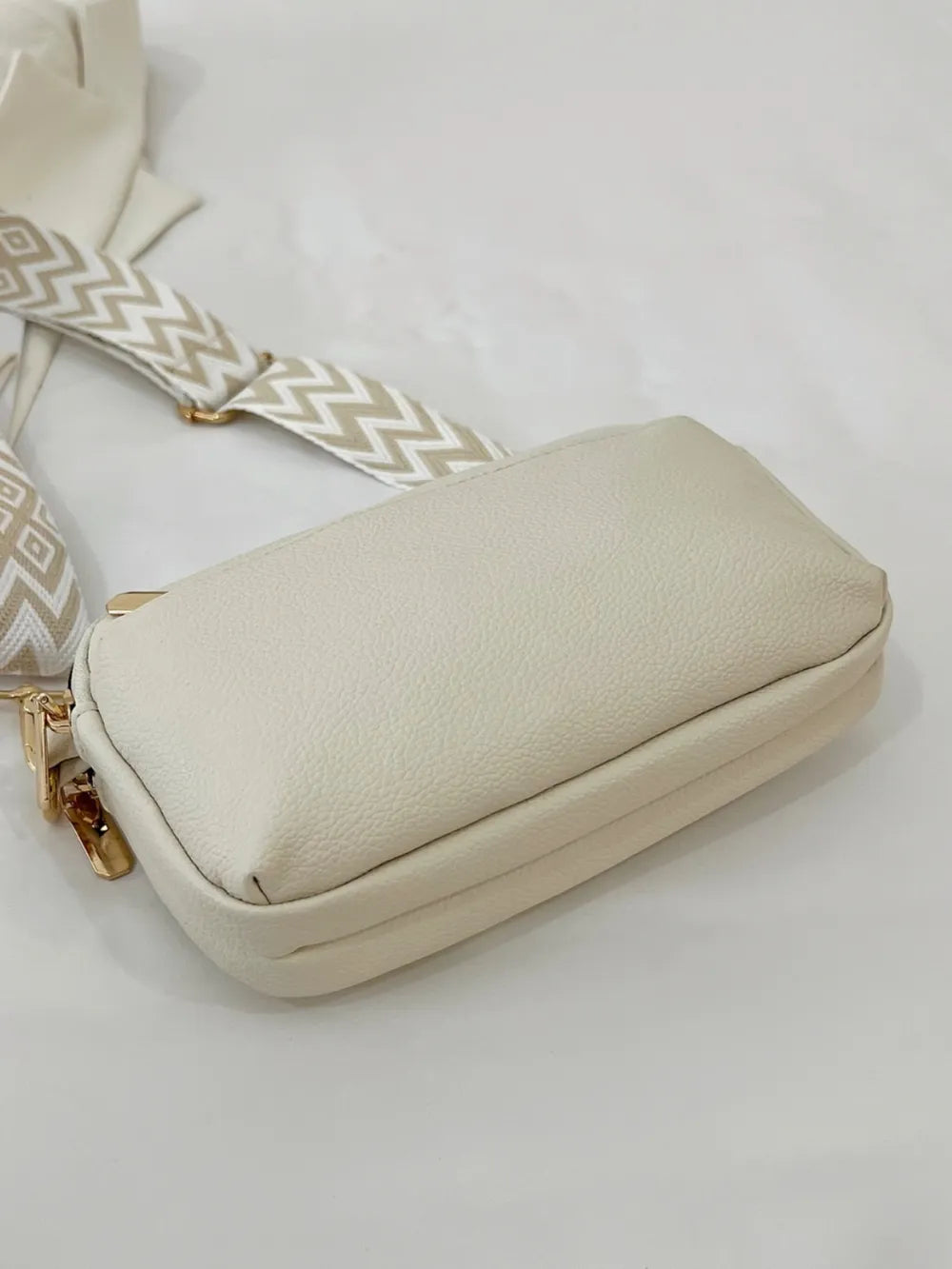 PU Leather Single Strap Crossbody Bag - Crossbody Bag by Trendsi | Available at Handbags Specialist Headquarter