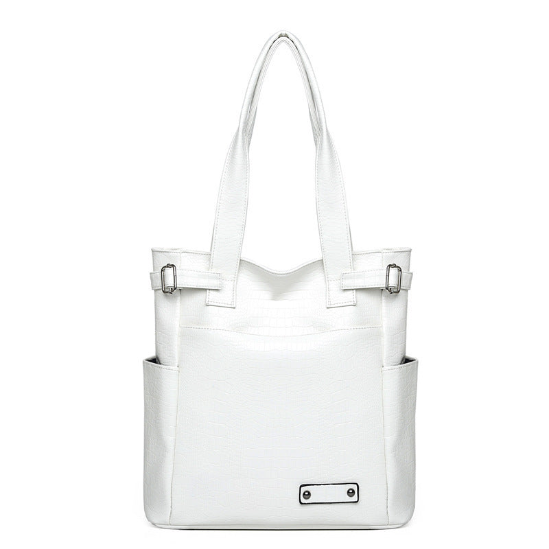 LuxeCarry: Large Soft Leather Tote Bag - Bags and handbags by Trendsi | Available at Handbags Specialist Headquarter