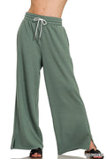 Zenana Scuba Drawstring Pants - Women Pants by Trendsi | Available at Handbags Specialist Headquarter