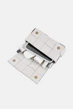 Zenana Vegan Leather Woven Crossbody Bag - Crossbody Bag by Trendsi | Available at Handbags Specialist Headquarter