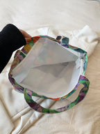 Printed Canvas Handbag with Zipper - Handbags by Trendsi | Available at Handbags Specialist Headquarter