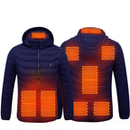FrostGuard USB Heated Vest - Men's Thermal Zip-Up