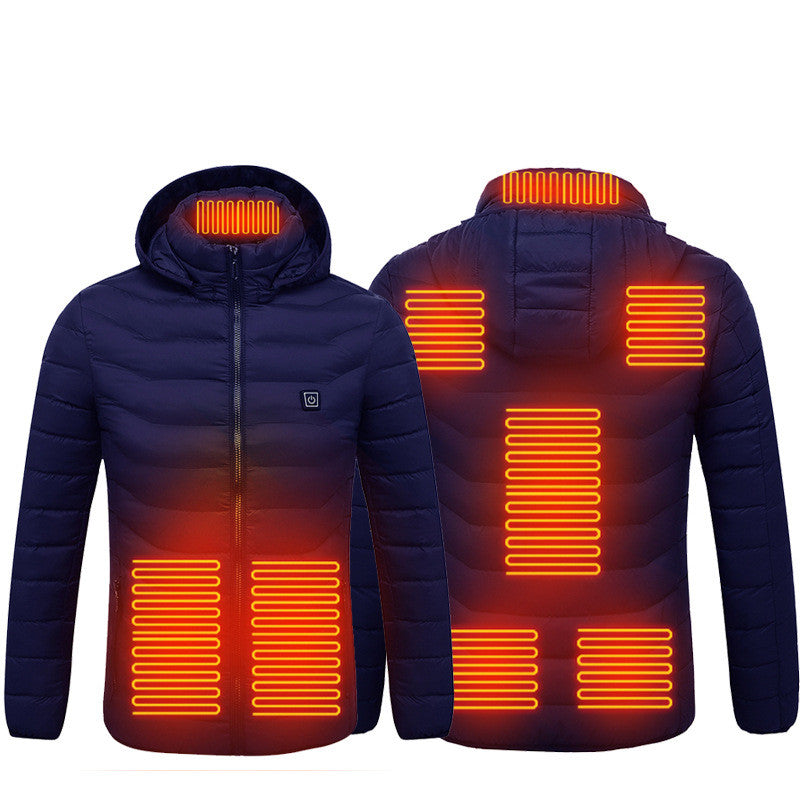 FrostGuard USB Heated Vest - Men's Thermal Zip-Up