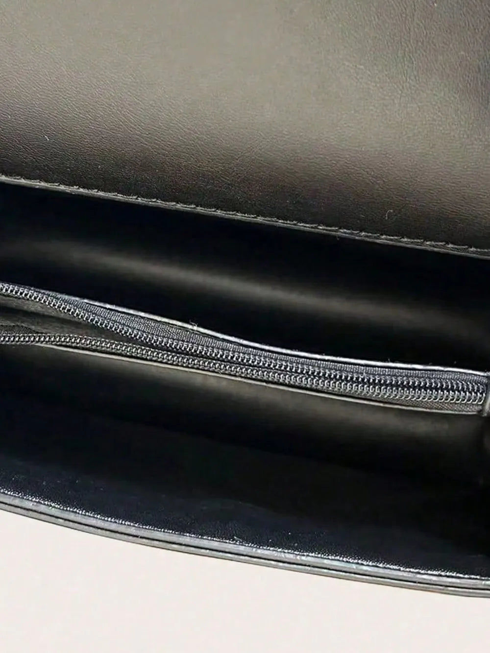 Chain PU Leather Detachable Shoulder Strap Handbag - handbags by Trendsi | Available at Handbags Specialist Headquarter