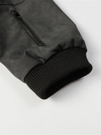 Men's Zip Up Long Sleeve Jacket - Men's jackets by Trendsi | Available at Handbags Specialist Headquarter