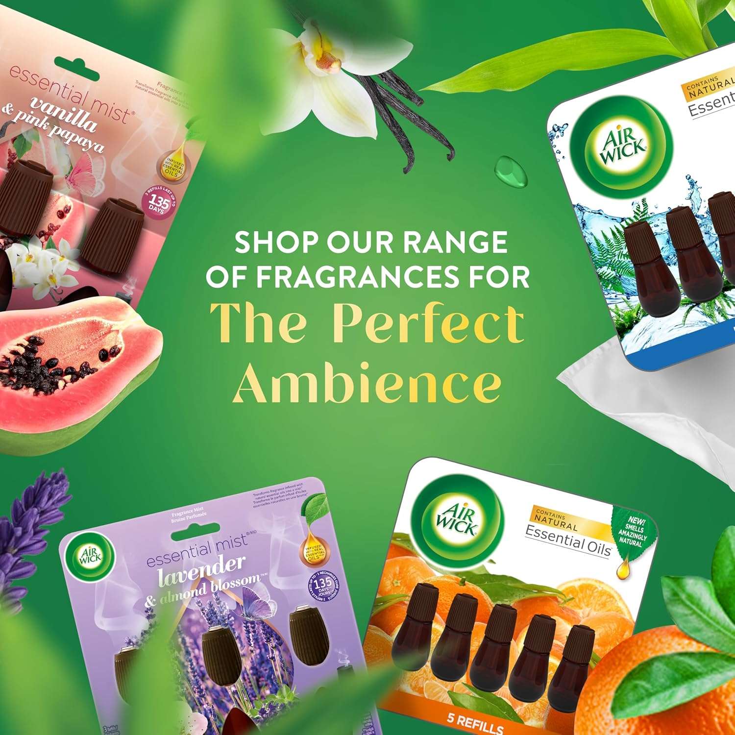 Air Wick Lavender Mist Diffuser Starter Kit - Decor by Handbags Specialist Headquarter | Available at Handbags Specialist Headquarter