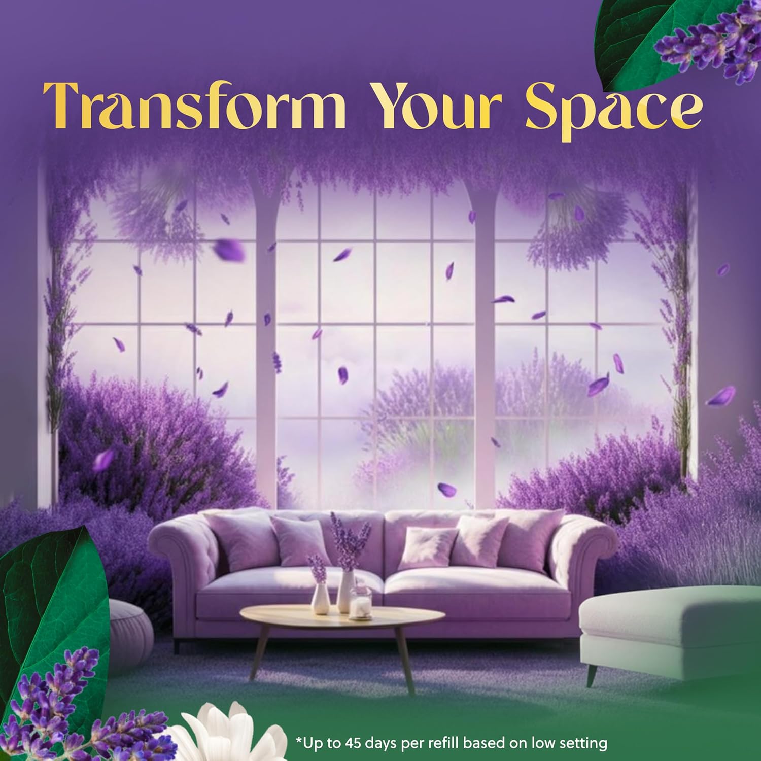 Air Wick Lavender Mist Diffuser Starter Kit - Decor by Handbags Specialist Headquarter | Available at Handbags Specialist Headquarter