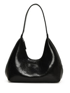 PU Leather Moon Shape Shoulder Bag - Tote Bag by Trendsi | Available at Handbags Specialist Headquarter