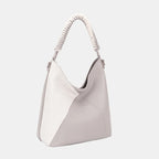 David Jones Woven Handle PU Leather Handbag - Tote Bag by Trendsi | Available at Handbags Specialist Headquarter