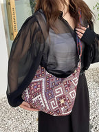 Geometric Adjustable Strap Crossbody Bag - Crossbody Bags by Trendsi | Available at Handbags Specialist Headquarter