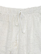 Lace Wide Leg Pants - Women Pants by Trendsi | Available at Handbags Specialist Headquarter