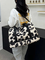 Oxford Cloth Leopard Travel Bag - travel-bag by Trendsi | Available at Handbags Specialist Headquarter