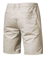 Men's Elastic Waist Shorts with Pockets - Men's Pants by Trendsi | Available at Handbags Specialist Headquarter