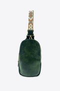 Random Pattern Adjustable Strap PU Leather Sling Bag - Crossbody Bag by Trendsi | Available at Handbags Specialist Headquarter