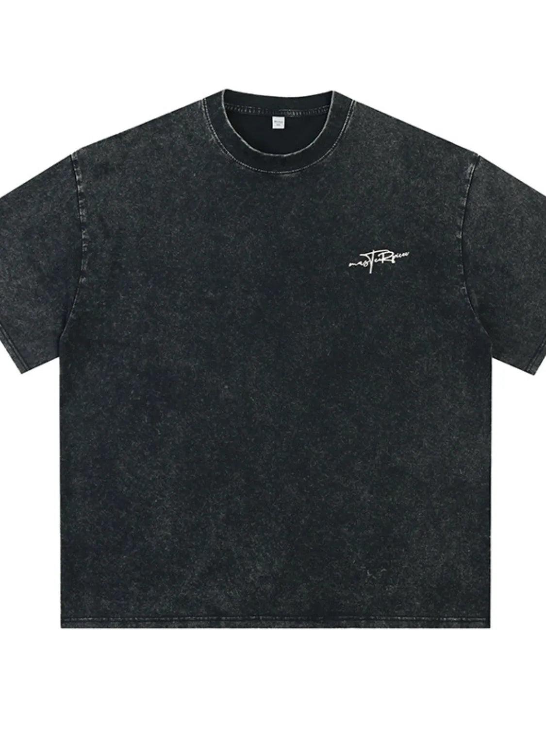 Men's Plus Size Round Neck Letter Graphic T-Shirt - Men's T-Shirt by Trendsi | Available at Handbags Specialist Headquarter