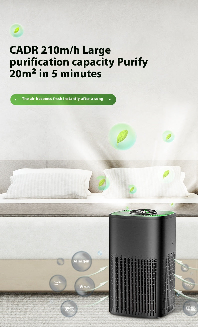 PureBreeze Anion Air Purifier for Home & Office - Decor by Trendsi | Available at Handbags Specialist Headquarter