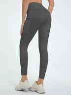 High Waist Active Leggings - Leggings by Trendsi | Available at Handbags Specialist Headquarter