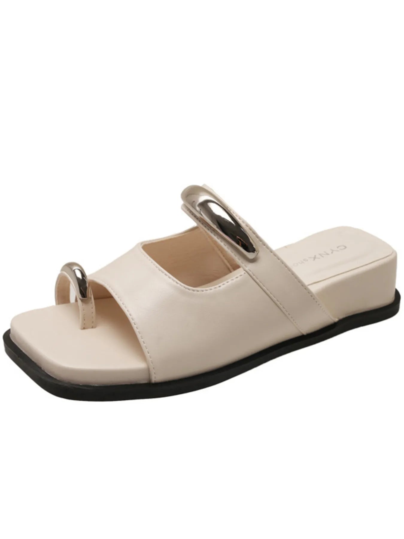 Toe Loop Cutout Platform Sandals - Women Sandals by Trendsi | Available at Handbags Specialist Headquarter