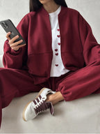 Plus Size Heart Round Neck Short Sleeve T-Shirt - Tops by Trendsi | Available at Handbags Specialist Headquarter