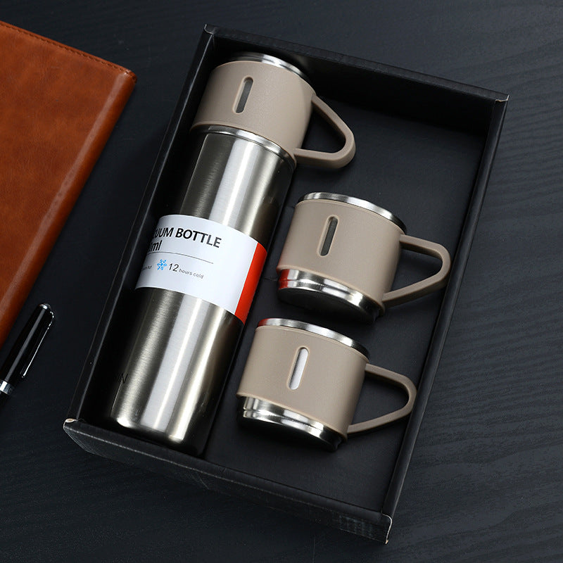 SteeLuxe Portable Mug: Unisex Creative Companion