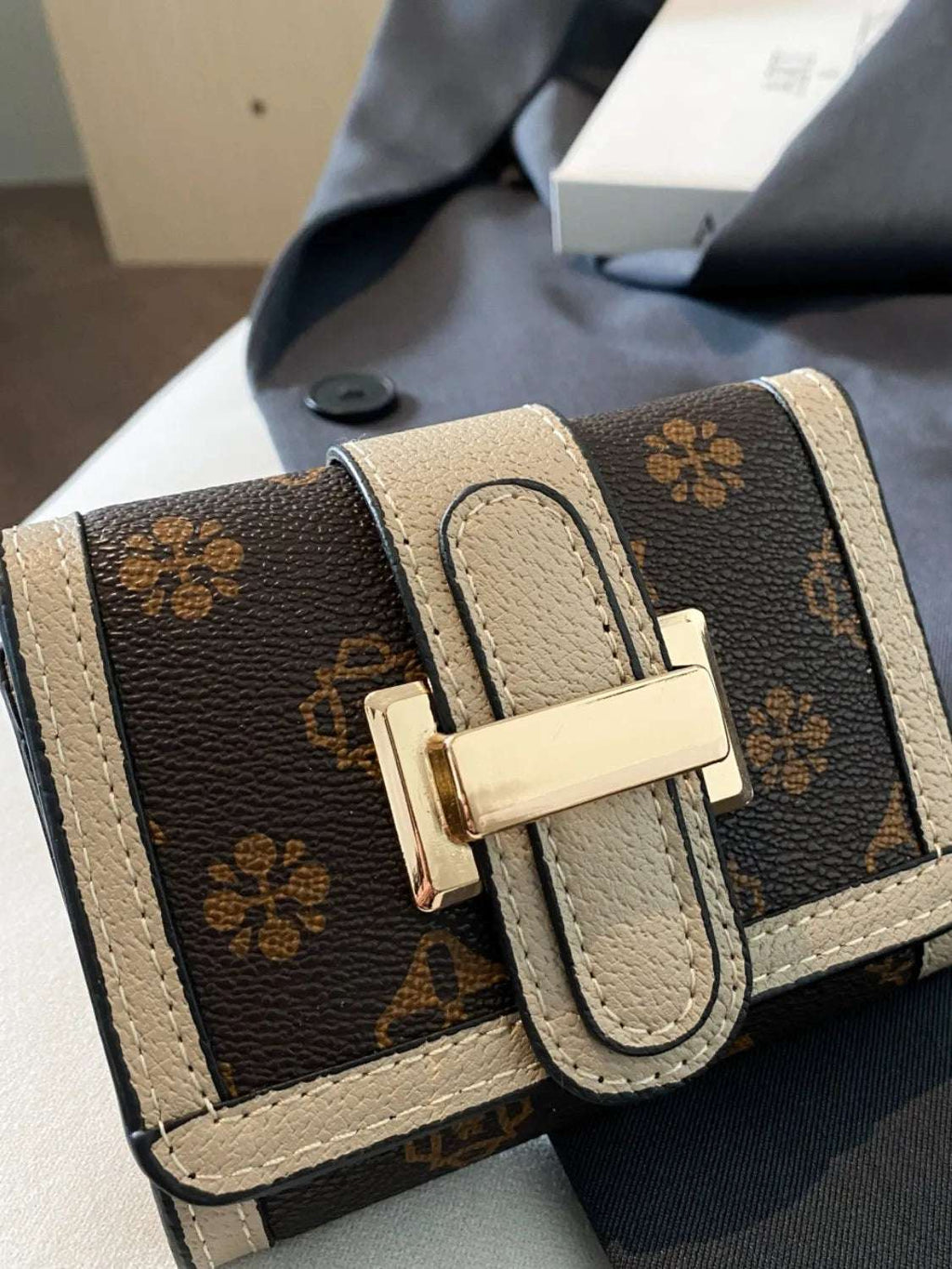 Printed PU Leather Wallet - Wallet by Trendsi | Available at Handbags Specialist Headquarter