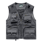 SwiftDry Mesh Vest for Men - Men's Zip Up Vest by Trendsi | Available at Handbags Specialist Headquarter