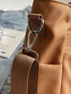 Nylon Solid Color Tote Bag - Tote Bag by Trendsi | Available at Handbags Specialist Headquarter