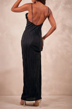 Backless Printed Maxi Cami Dress - Maxi Dress by Trendsi | Available at Handbags Specialist Headquarter