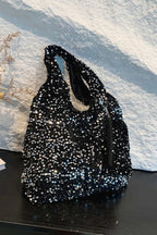 Sequin Polyester Handbag - Tote Bag by Trendsi | Available at Handbags Specialist Headquarter