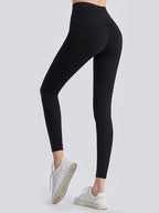 Wide Waistband Sports Leggings - Leggings by Trendsi | Available at Handbags Specialist Headquarter