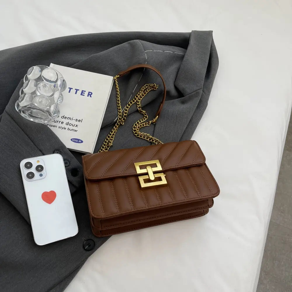 PU Leather Crossbody Bag - Handbags by Trendsi | Available at Handbags Specialist Headquarter