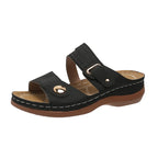 Open Toe Wedge Sandals -  by Trendsi | Available at Handbags Specialist Headquarter