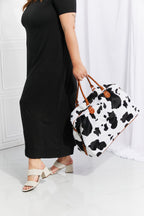 Animal Print Plush Weekender Bag - Weekender Bag by Trendsi | Available at Handbags Specialist Headquarter