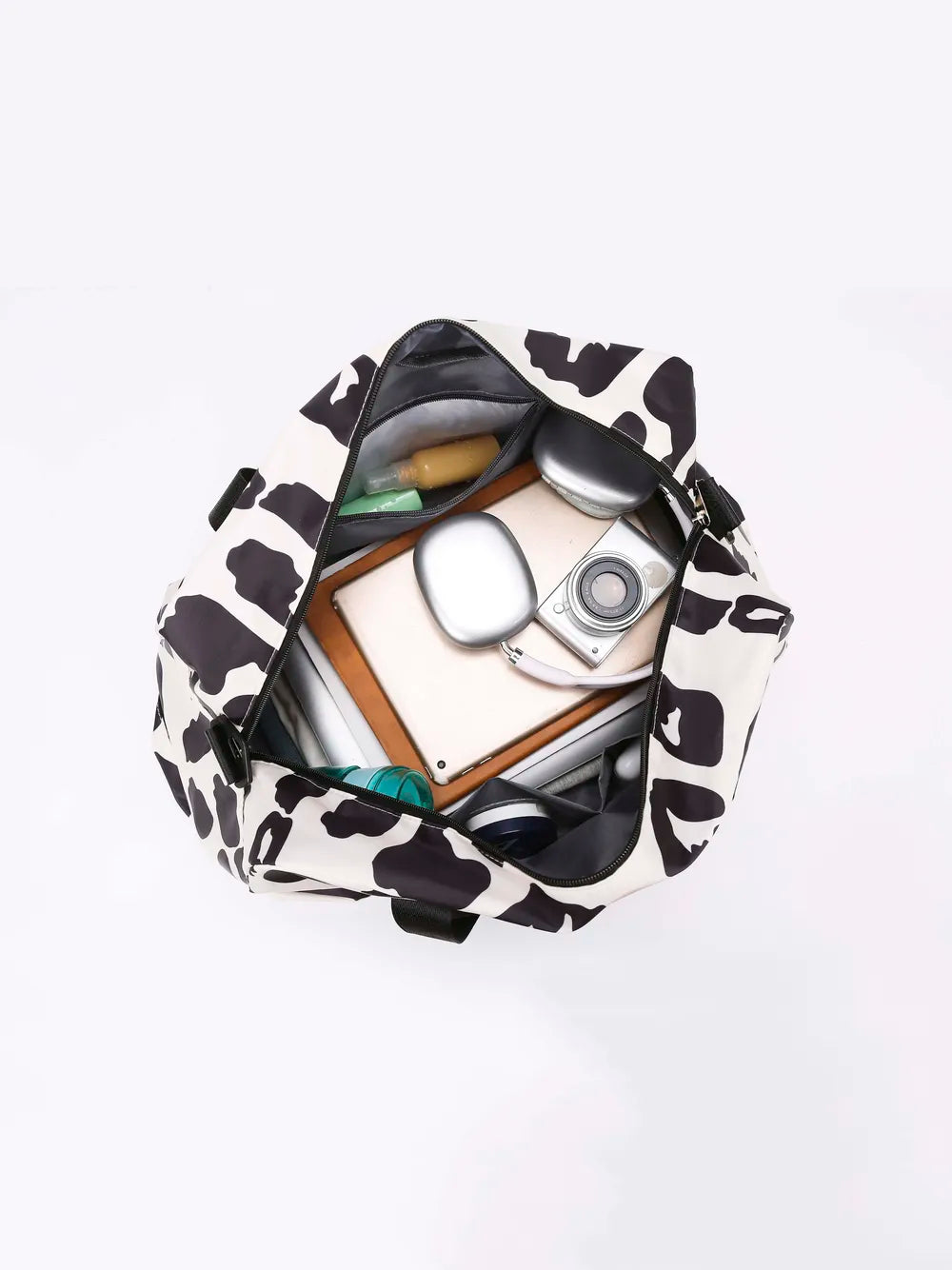 Oxford Cloth Leopard Travel Bag - travel-bag by Trendsi | Available at Handbags Specialist Headquarter