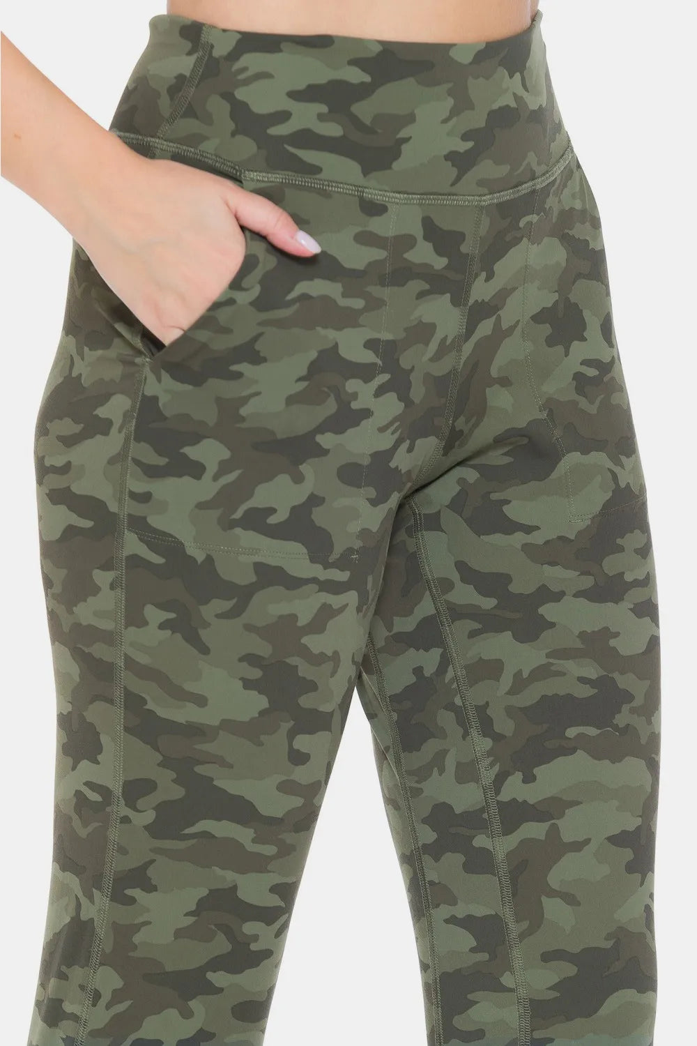 Leggings Depot Camouflage High Waist Leggings - Leggings by Trendsi | Available at Handbags Specialist Headquarter