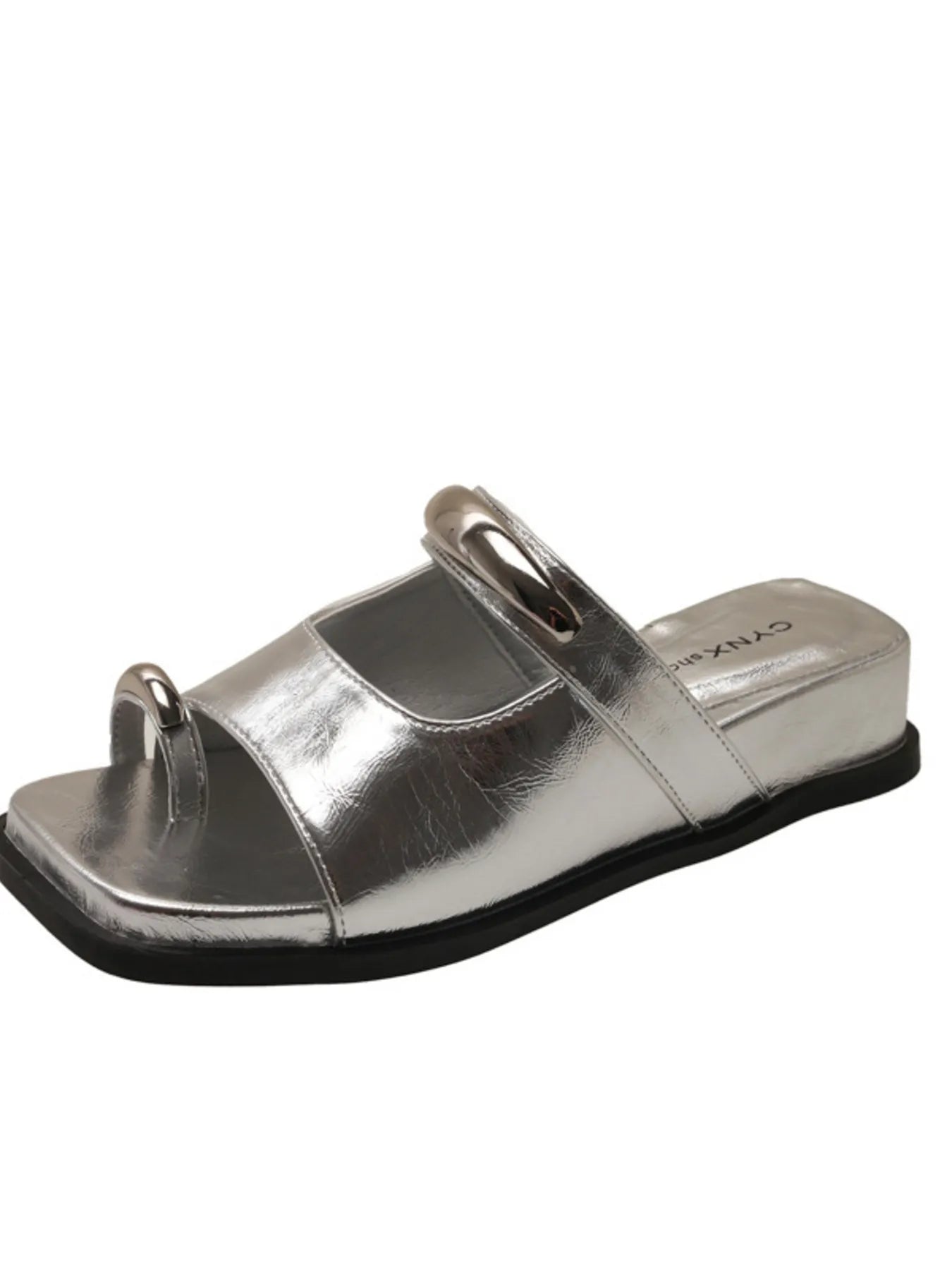 Toe Loop Cutout Platform Sandals - Women Sandals by Trendsi | Available at Handbags Specialist Headquarter